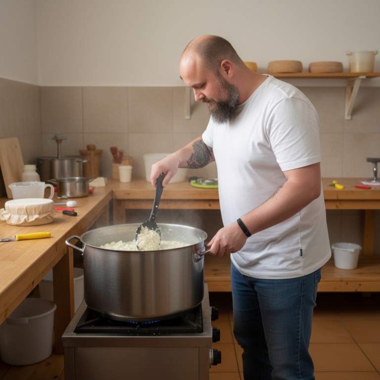 Petr Rys výroba sýrů