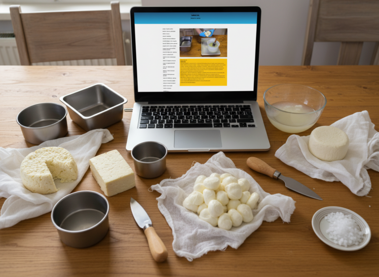 online kurz výroby sýrů