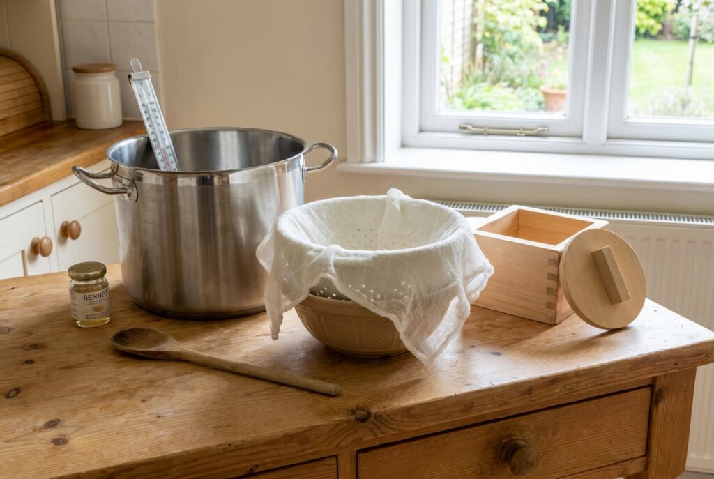 výrobní pomůcky na&nbsp;sýry