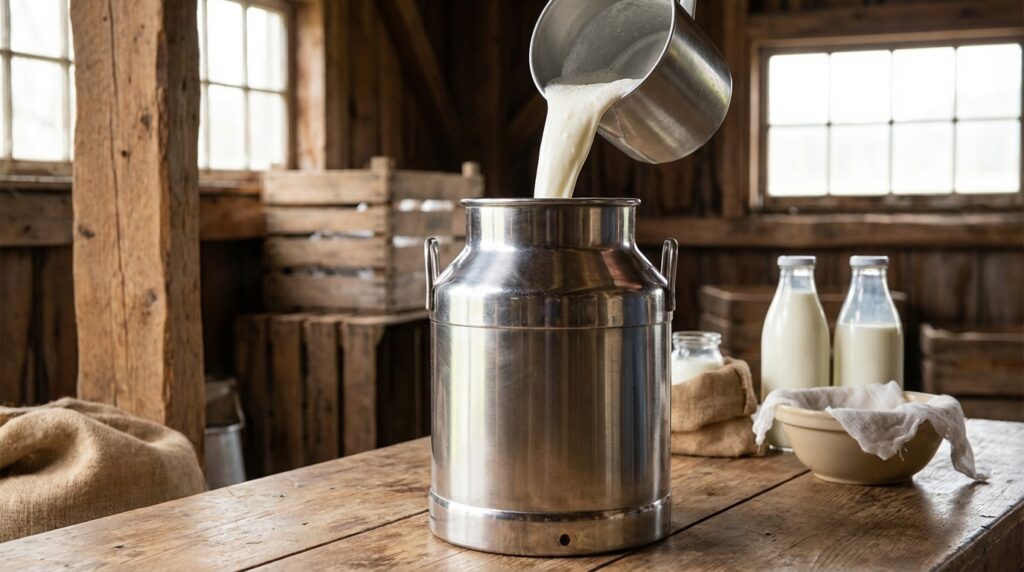 mléko přímo z&nbsp;farem